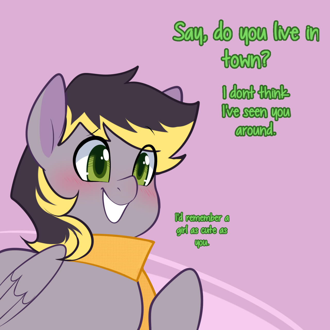 ask-glittershell:aero-replies:*puffs out chest for extra manliness*So manly~X3