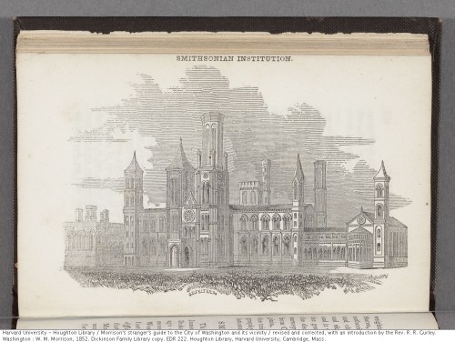 Morrison’s stranger’s guide to the City of Washington and its vicinity, 1852.EDR 222Houg