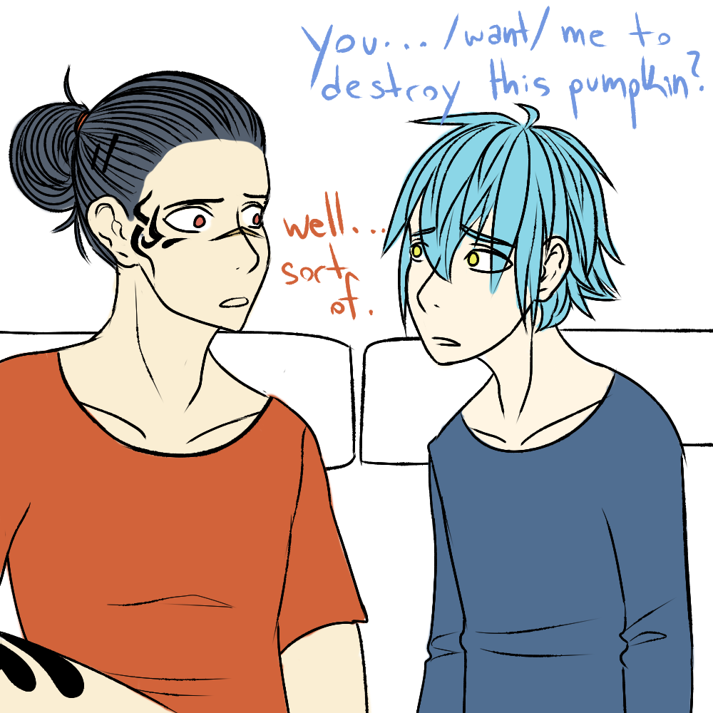 beniseragaki:  Sly probably walks around on Halloween stealing candy from little