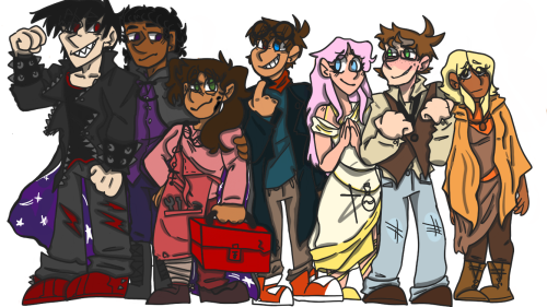 This Shit Took Me Forever To DraW Its For My Boyfriend We Had A Deal That If I Drew His Ocs Then He Would