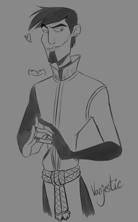 vanjestic:a little something for @jhindian :3c gonna do the full color version later this week!
