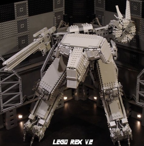 gunjap:  Do you Like this Repost? LEGO Metal Gear Solid REX V.2 modeled by ragnarock01: Photoreview w/WIP. No.31 Big Size Images & Link to Download parts list and recreate REX in Lego Digital Designer!http://www.gunjap.net/site/?p=113002