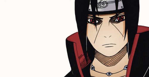 dattebayos:   Coloring Uchiha Itachi + Sharingan.      