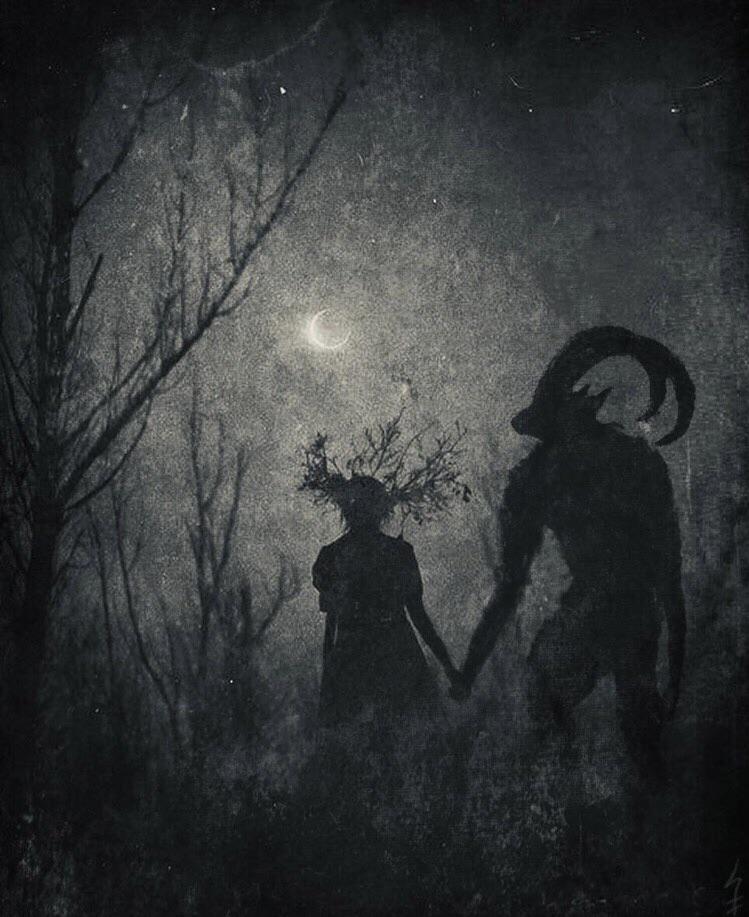 XXX iftadwascool:A Witch and a Demon sharing photo
