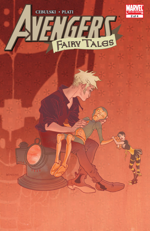 fannishcodex:  wondygirl:  Reminder that Ultron being an evil Pinocchio analogue was done by Avengers Fairy tales #2 five years before Avengers: Age of Ultron was even announced. Vision was the regular good Pinocchio who wanted to be a real boy, Hank