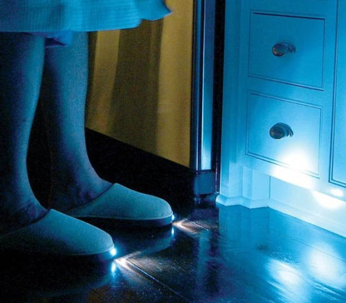 If you’ve ever woken up in the middle of the night and while stumbling around in the dark have stubbed your toe and cried yourself to sleep then these are the slippers for you! With an inbuilt torch to watch out for whatever may be lurking ahead,