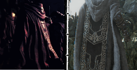 Am I the only one who noticed that the robes the Undead are wearing in the Dark Souls 3 trailer look strikingly similar to the Executioners’ Robes from Bloodborne? (And some of the other Holy symbols found on different sets.)Some of the shots we’ve