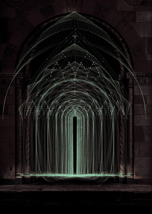 ryanpanos:  Arcane Temple by Tatiana Plakhova You can either call it Complexism or Networkism … where imaginary landscapes of interconnected entities are the prevailing theme. “VISUALCOMPLEXITY Complexity Graphics illustrations combine the trends
