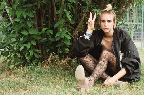 MØ at the WayHome Festival shot by Ryan Parker.