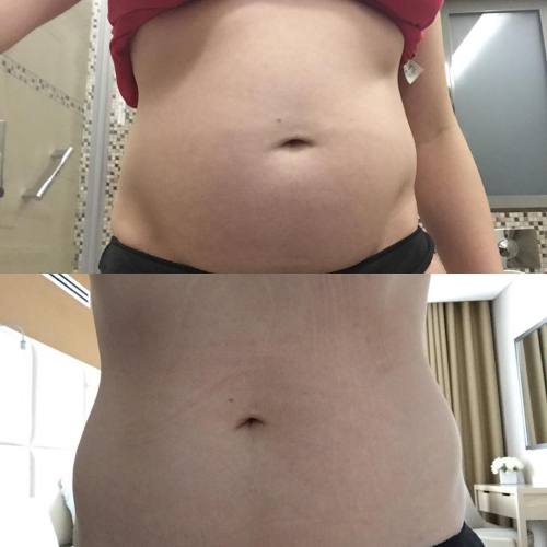 Check out the difference in size! www.bellystuffinggirl.com #belly#fullbelly#stuffedbelly#bellystuff