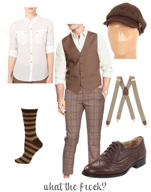 Reference For Adrian's Human Clothes. He Looks Fresh From Disney's Newsies But That's What I Took Inspiration