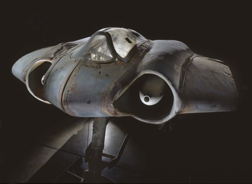 The only surviving Ho 229 - German WW2 aircraft, the first pure flying wing powered by jet engines. 