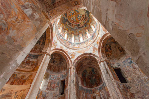 wanderlusteurope:Nikortsminda Cathedral, a Georgian Orthodox Church, located in Nikortsminda, R