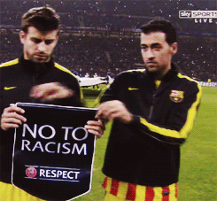 fcb-m:  No to Racism 