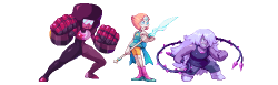 ahruon:  The Pixel Crystal Gems    &gt; u&lt; &lt;3