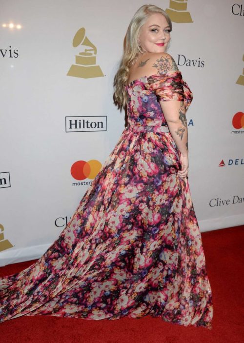 Elle King at Clive Davis’ pre-Grammy party, Feb. 12, 2017She’s gotten some flack, but I 