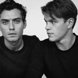 whoolfen:  Jude law and Matt Damon 