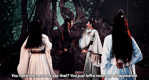 viterbofangirllovestheuntamed:nyx4:Jiang Cheng &amp; Wei Wuxian | Episode 9 I cannot cope with t