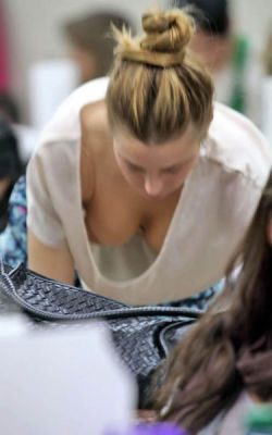 wardrobemalfunction:  Whitney Port - Downblouse