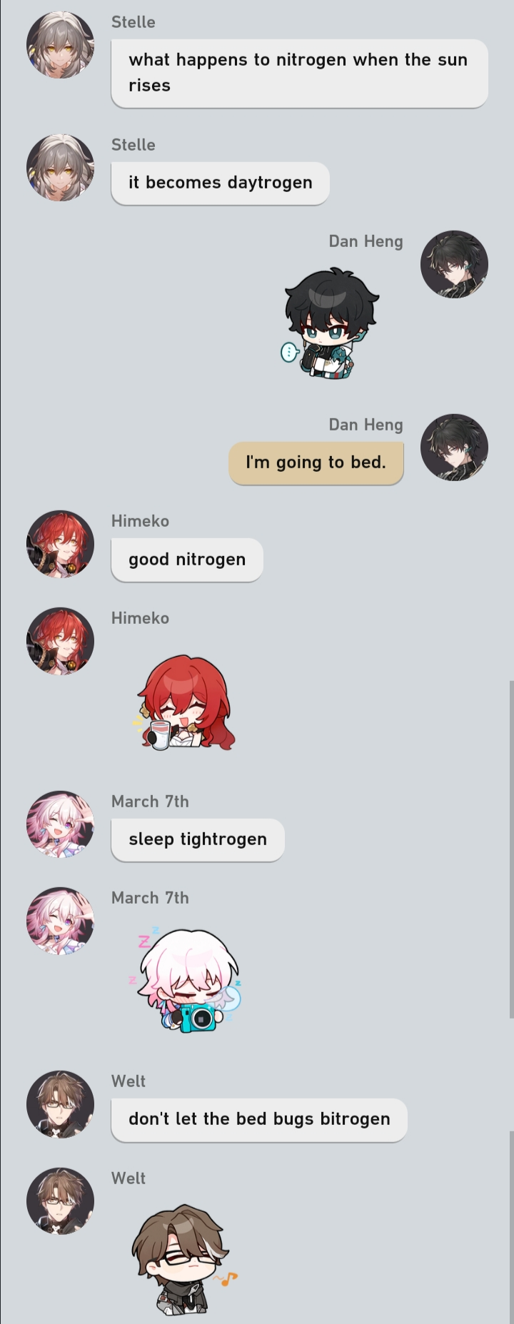 So I'm Pretty Sure We All Know About The HSR Chat Maker Now