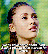 lincolnoctavia:top 25 female characters (as voted by my followers)02. Raven Reyes (the 100)“That bri