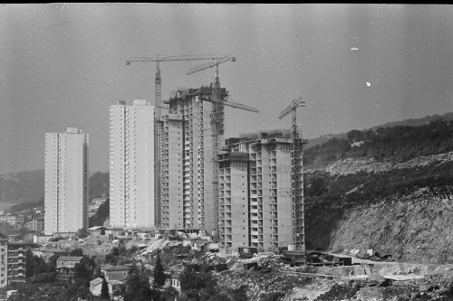 Hello!These are one of the most famous skycrapers in Rijeka, Croatia.Picture was taken in ex Yugosla