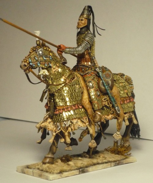 proteus7:Sassanian heavy cavalry figurine