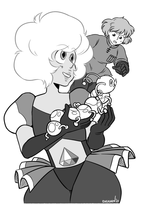 chekhovdraws:SU themed requests from August