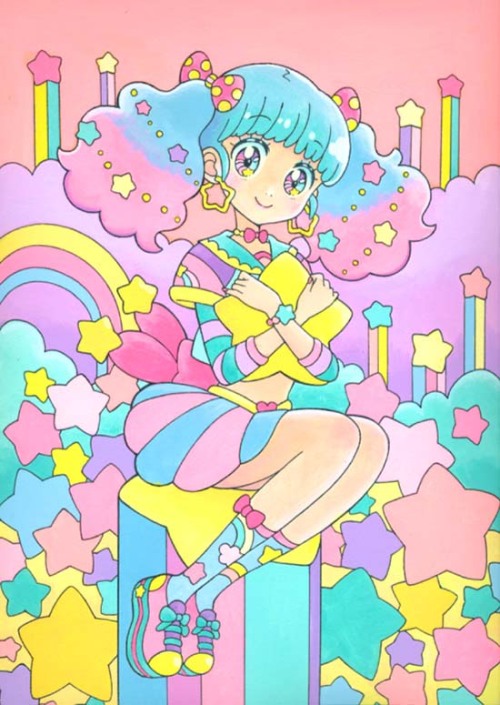 sophiroth: 「ゆめかわなおんなのこ」by  mogPlease don’t remove the source