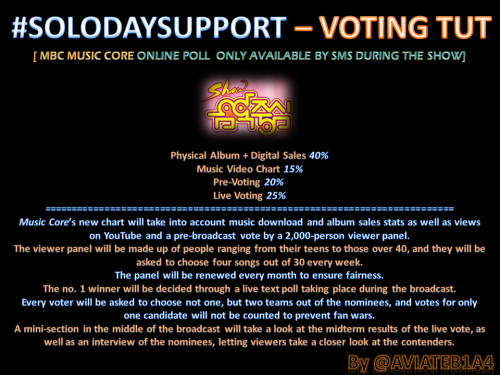 aviateb1a4:  [TUT] #B1A4 #SOLODAY SUPPORT! Help the boys win on various music shows~ Go go go BANAs! ^^ Do not remove the logo. Take out with full credits! *will be updated later 