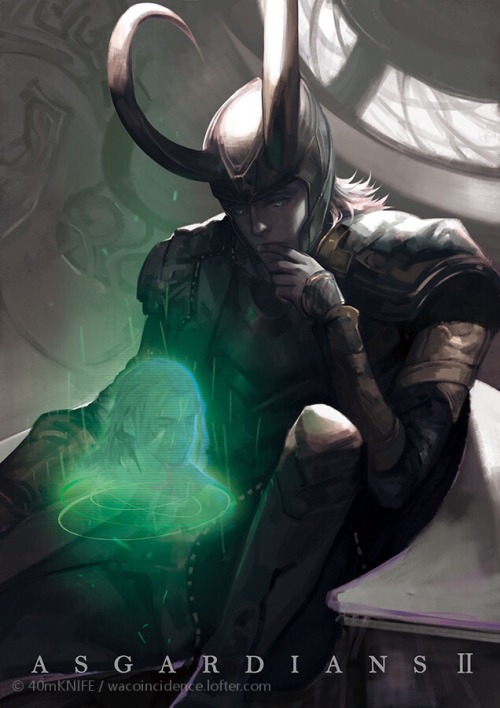 wacoincidence:Thor is being watched.( ͡° ͜ʖ ͡°)