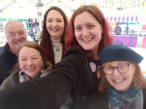 So proud to have been part of Trans Pride Leeds, the first ever Trans Pride in the north of England.