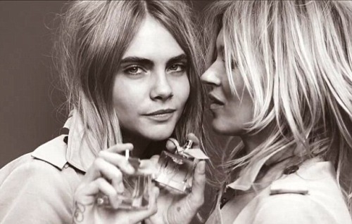 XXX stalkingcara:  Cara Delevingne and Kate Moss photo