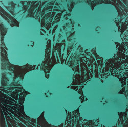 nobrashfestivity:Andy Warhol, Ten-Foot Flowers, 1967
