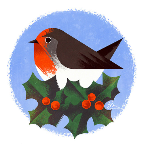 Season&rsquo;s greetings card illustrations!