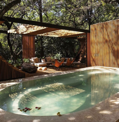 makinginfinity:casa mague in malinalco, mexico by ceballos x architects