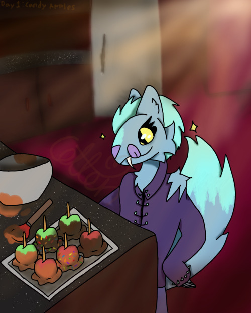 Doing A Draw-tober Thing, But With Molly! (I Might Miss A Few Days Because Of Life Getting In The Way)