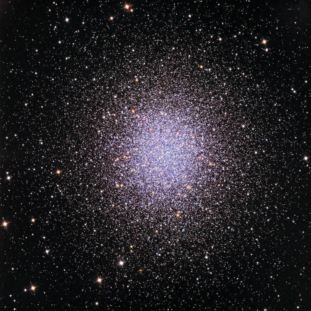 M13: The Great Globular Cluster in Hercules #nasa #apod #m13 #greatglobularcluster