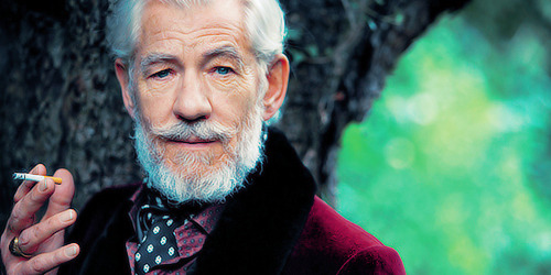 vimandvigour:  Ladies and Gentlemen, Sir Ian McKellen 