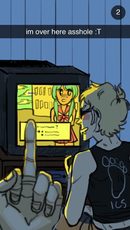 nougatte: REVENGE OF THE BOYFRIENDS!!!!! like their bfs, hinata and yamaguchi compete with not sex b