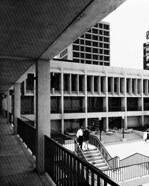 fuckyeahbrutalism: Wassell Randolph Student Alumni Center, University of Memphis, 1960s (Gassner/Nat