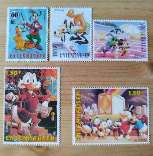  I found these stamps while clearing out. I didn’t know I had them. Undiscovered Duck merch in