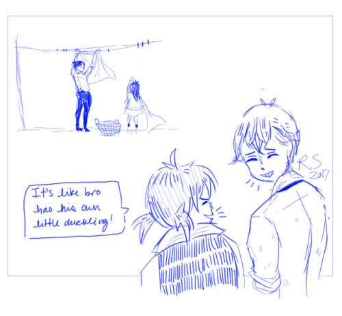 idyllickk: Levi   The Little Duckling: A Quick Underground AU Comic