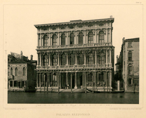 archimaps: The Palazzo Rezzonico, Venice