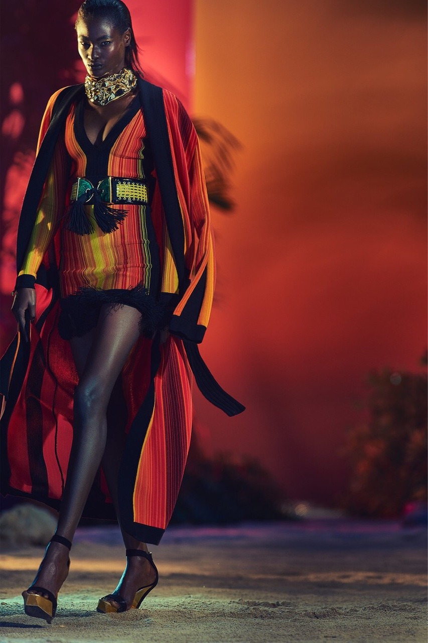 timmelldontrell87:  rawnoire:  brittanybucknor:  Balmain Resort 2017   #MagnificentMelanin