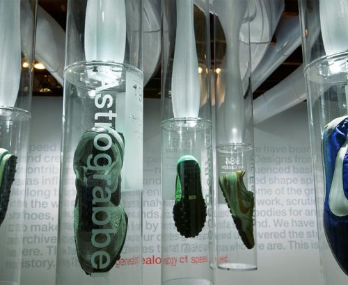 ‘Nike Genealogy of Speed’ installation - SERVO Architects (2004)“Nike approached us looking to creat