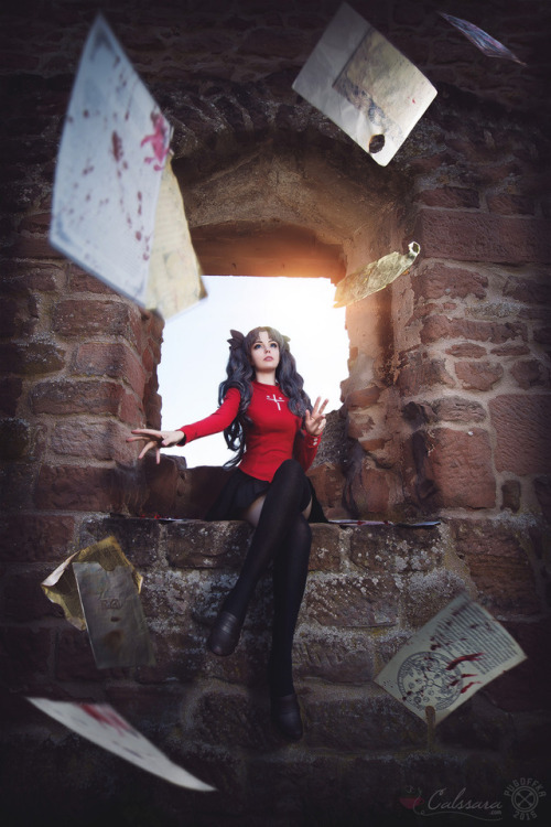 My Rin Tohsaka (Fate/Stay Night) costume &lt;3!~~costume, make-up, model by me (facebook.