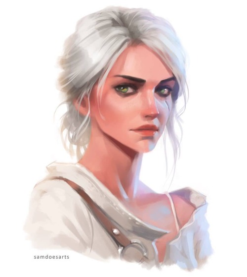 Author:Sam Yang . . . . . .#Цири #Witcher #WildHunt #Fantasy #Ведьмак #ДикаяОхота #Фэнтези #Ведьма