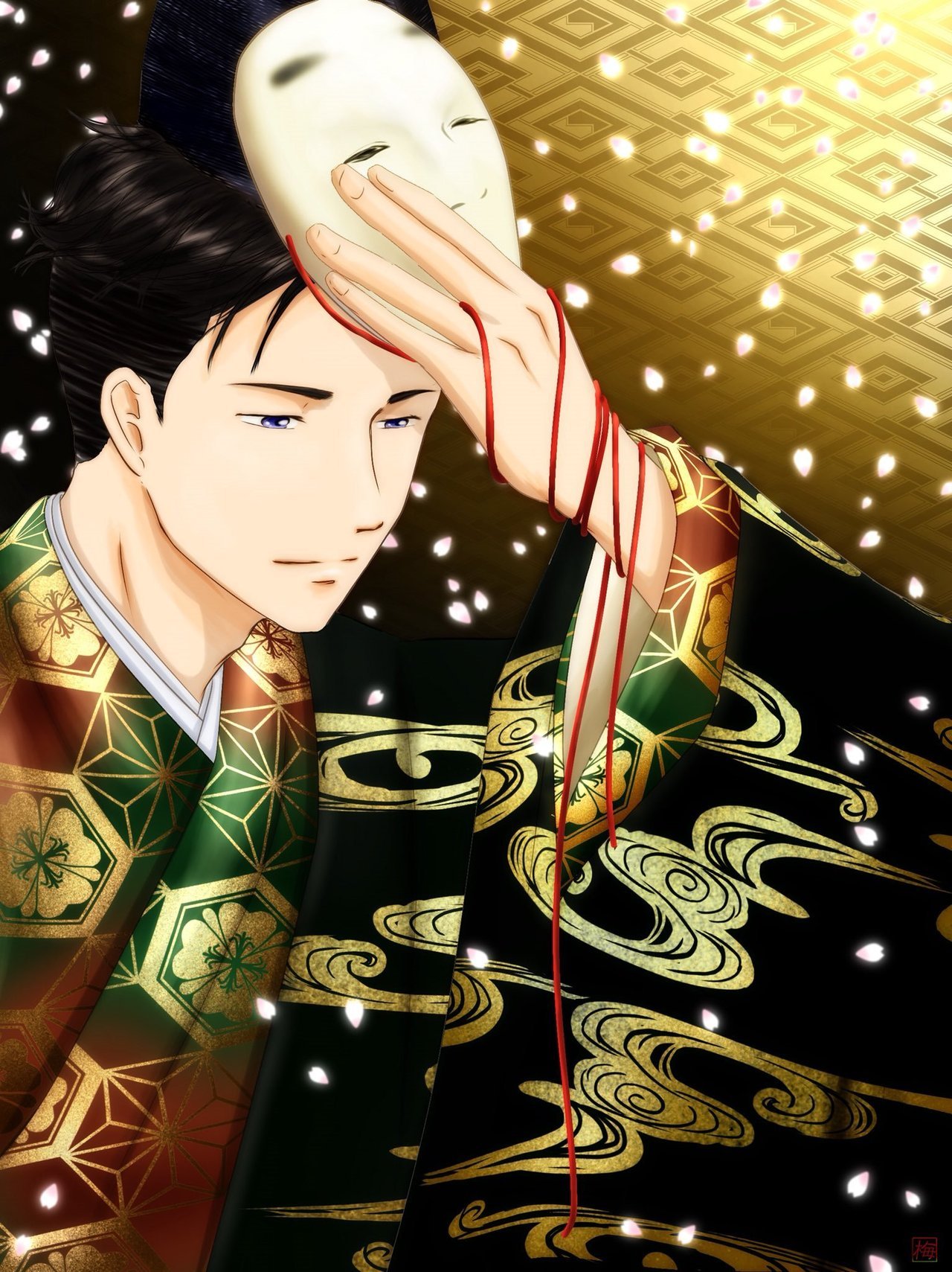 story-kat: Art by   aoiumetinn     Posted with Permission (reprint/edit and/or commercial