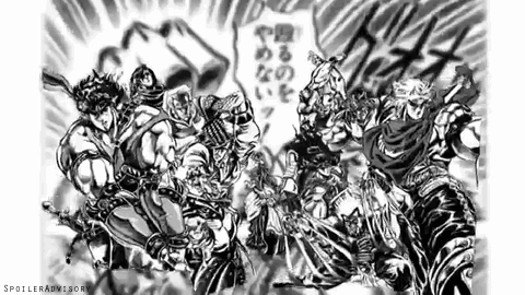 spoileradvisory:  【合作】ジョジョの奇妙な旅絵巻 